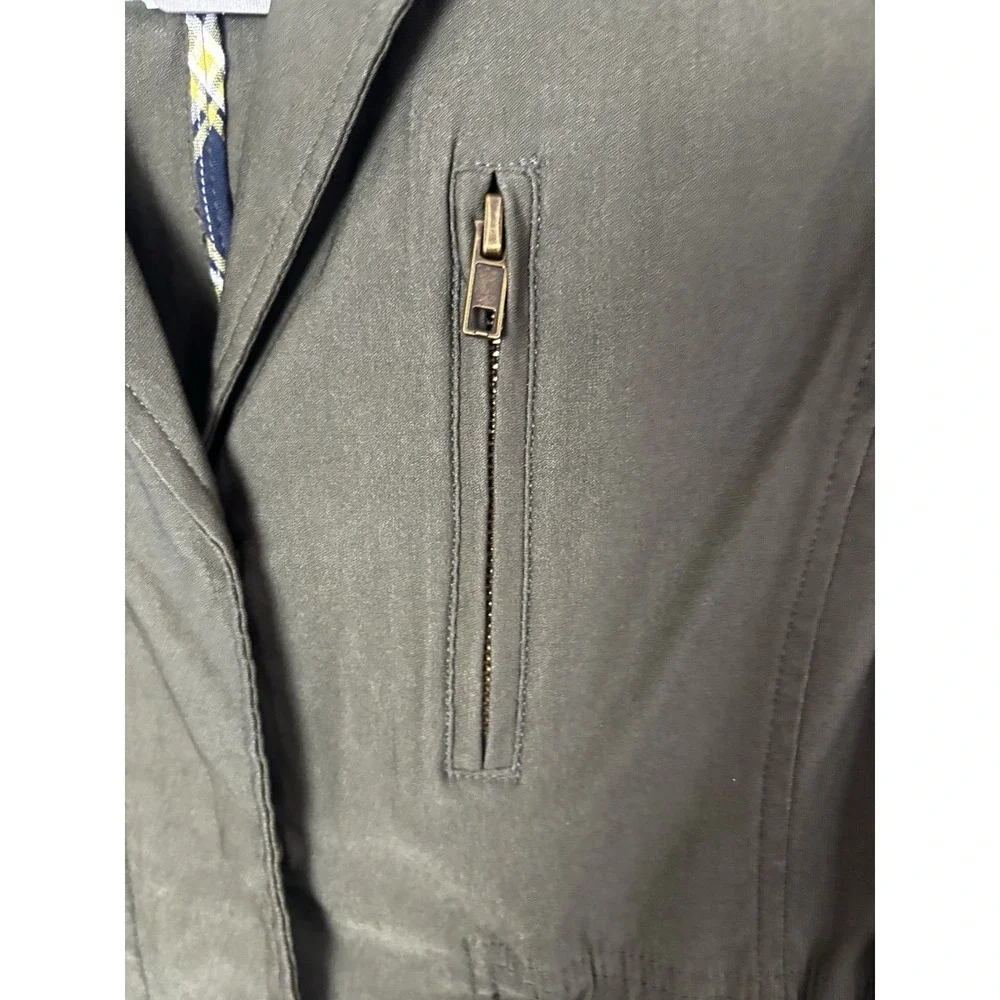 Eden Society Stitch Fix Womens Cargo Jacket Small Cinched Military‎ Green NEW